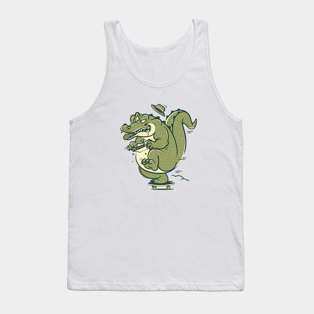 Allie Gator Tank Top by Old Dirty Dermot